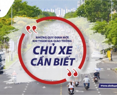 Những quy định mới khi tham gia giao thông mà chủ xe cần biết