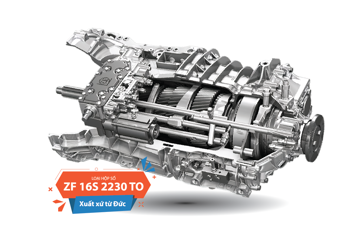 Hộp số ZF 16S 2230TO